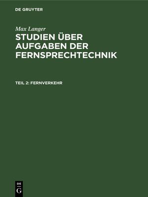 cover image of Fernverkehr